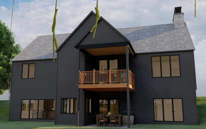 Traditional House Plan #1935-00002 Elevation Photo
