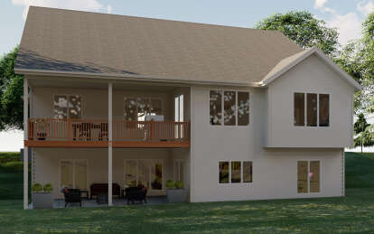 Traditional House Plan #1935-00007 Elevation Photo