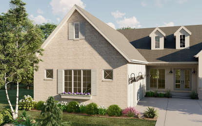 Traditional House Plan #1935-00007 Elevation Photo