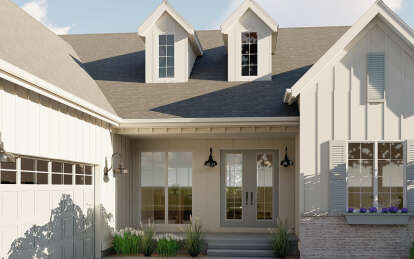 Traditional House Plan #1935-00007 Elevation Photo