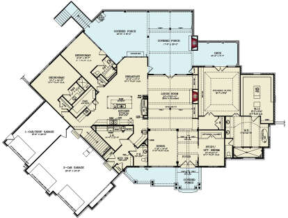 Main Floor  for House Plan #699-00400