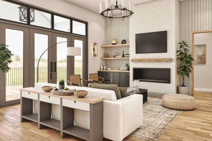 Modern Farmhouse House Plan #699-00401 Additional Photo