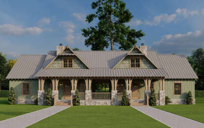 Craftsman House Plan #8318-00405 Elevation Photo