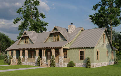 Craftsman House Plan #8318-00405 Elevation Photo