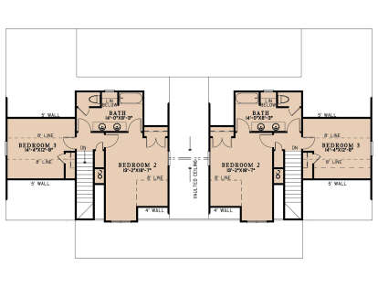 Second Floor for House Plan #8318-00405