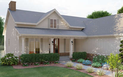 Craftsman House Plan #1935-00013 Elevation Photo