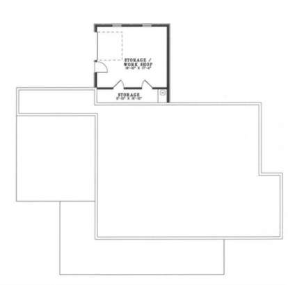 Basement for House Plan #110-00121