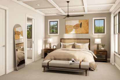 Modern Farmhouse House Plan #009-00429 Additional Photo