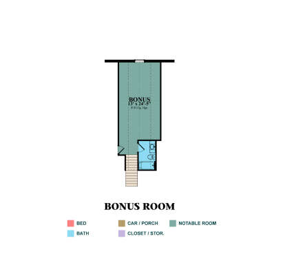 Bonus Room for House Plan #1070-00366