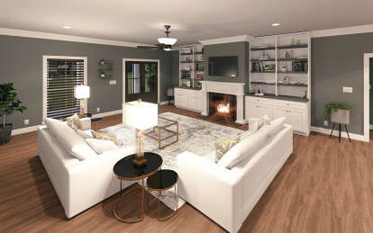 Modern Farmhouse House Plan #1776-00147 Additional Photo