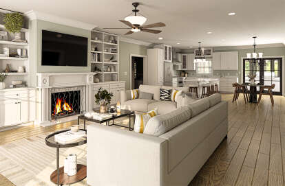 Modern Farmhouse House Plan #1776-00147 Additional Photo