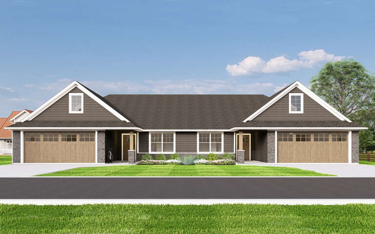 House Plan House Plan #32355 Front Elevation 
