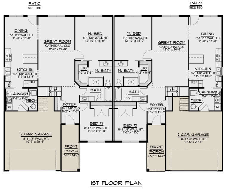House Plan House Plan #32355 Drawing 1