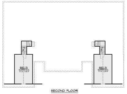 Second Floor for House Plan #5032-00324