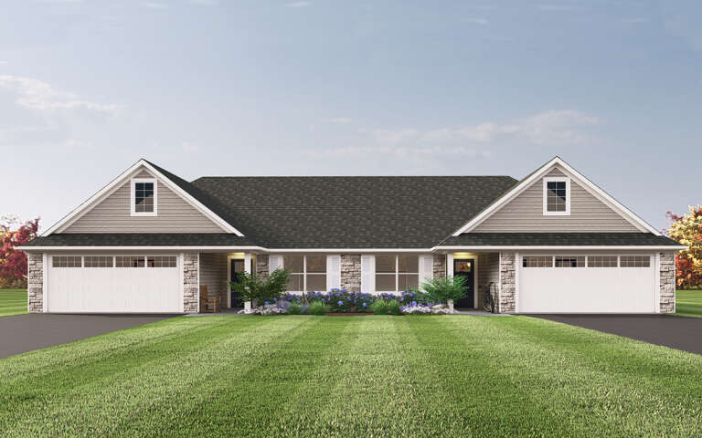 House Plan House Plan #32357 Front Elevation 