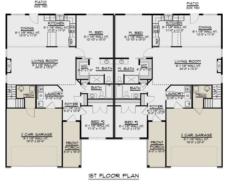 House Plan House Plan #32357 Drawing 1