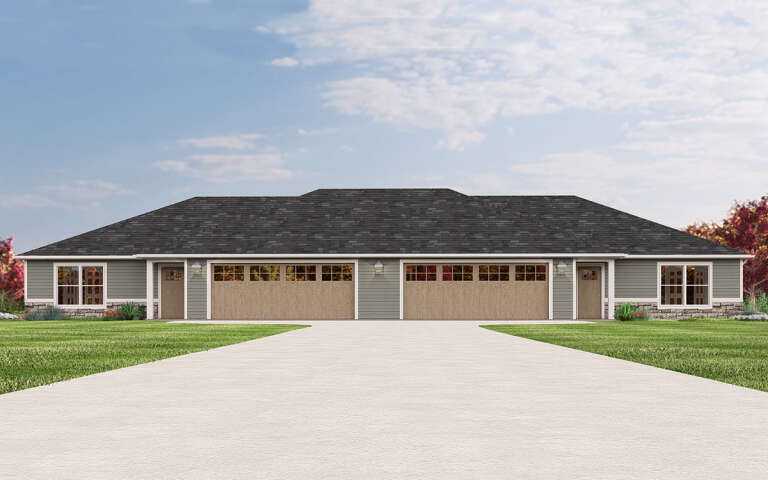 House Plan House Plan #32358 Front Elevation 