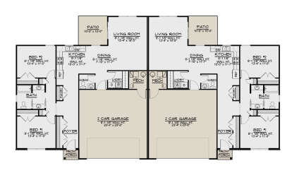 Main Floor  for House Plan #5032-00327