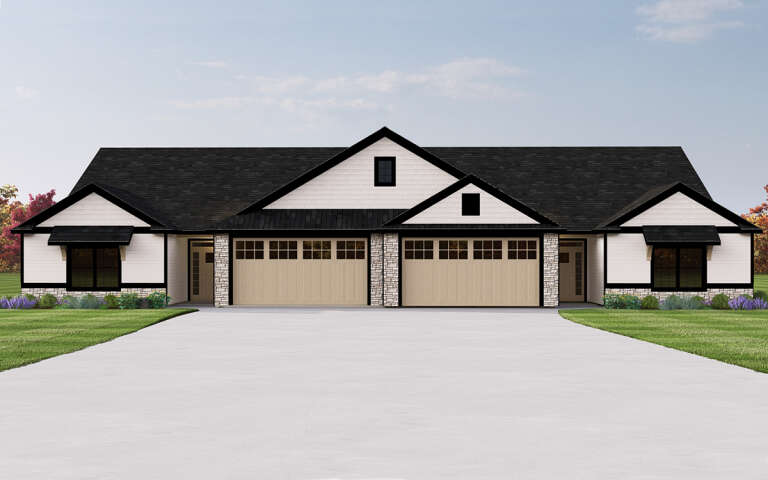 House Plan House Plan #32359 Front Elevation 