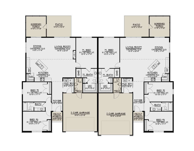 House Plan House Plan #32359 Drawing 1