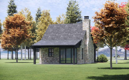 Cottage House Plan #7983-00143 Elevation Photo