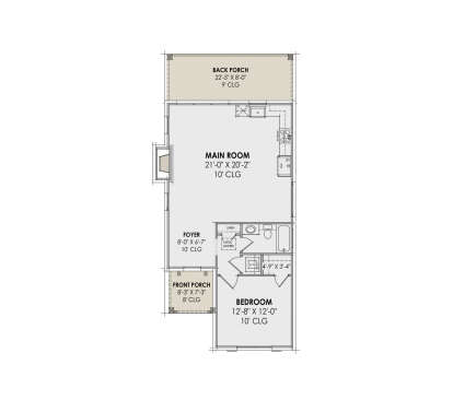 Main Floor  for House Plan #7983-00143