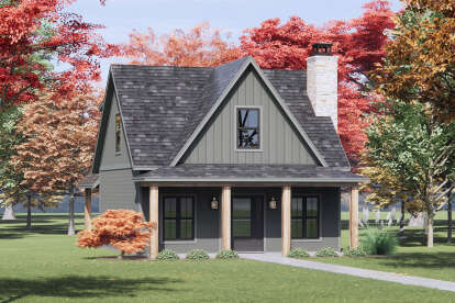 Modern Farmhouse House Plan #7983-00144 Elevation Photo