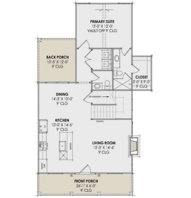 House Plan House Plan #32361 Drawing 1