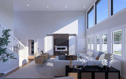 Modern Transitional House Plan #2802-00342 Additional Photo