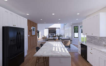 Modern Transitional House Plan #2802-00342 Additional Photo