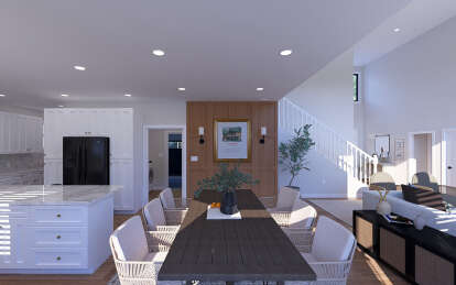 Modern Transitional House Plan #2802-00342 Additional Photo