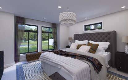 Modern Transitional House Plan #2802-00342 Additional Photo