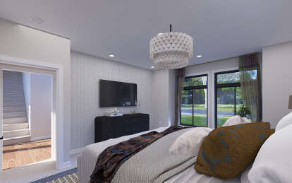 Modern Transitional House Plan #2802-00342 Additional Photo