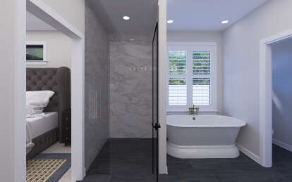 Modern Transitional House Plan #2802-00342 Additional Photo