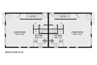 Main Floor  for House Plan #2699-00042