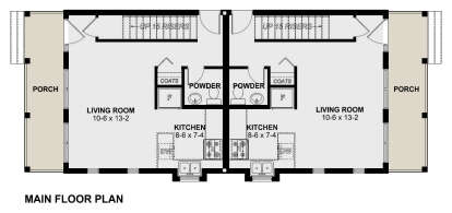 Main Floor  for House Plan #2699-00044