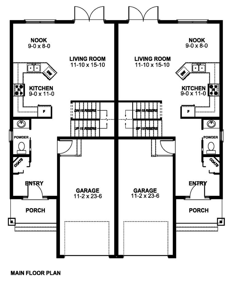 House Plan House Plan #32368 Drawing 1
