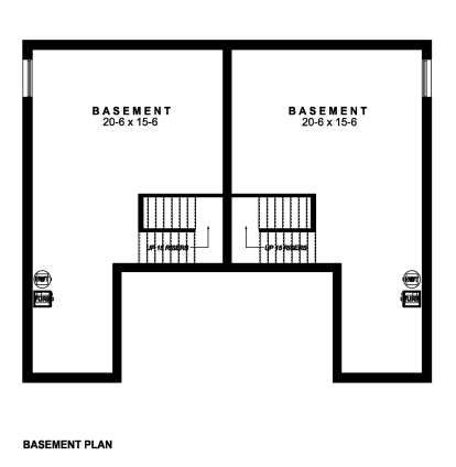 Basement for House Plan #2699-00045