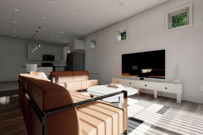 Contemporary House Plan #2699-00046 Additional Photo