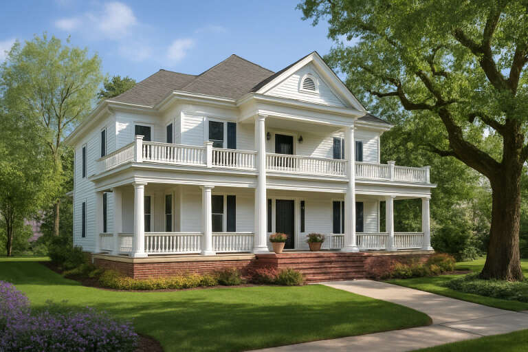 House Plan House Plan #3237 Angled Front Elevation