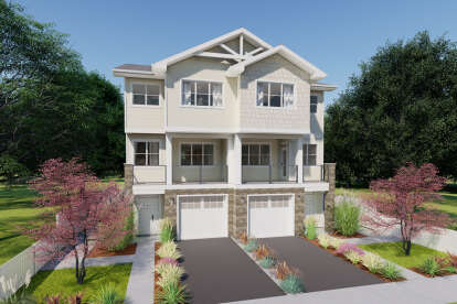 Craftsman House Plan #2699-00049 Elevation Photo