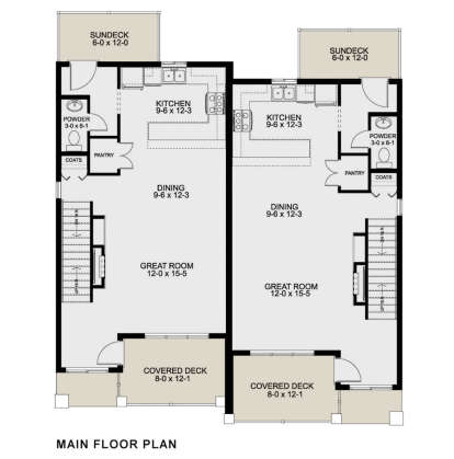 Main Floor for House Plan #2699-00049