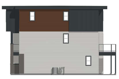 Modern House Plan #2699-00050 Elevation Photo