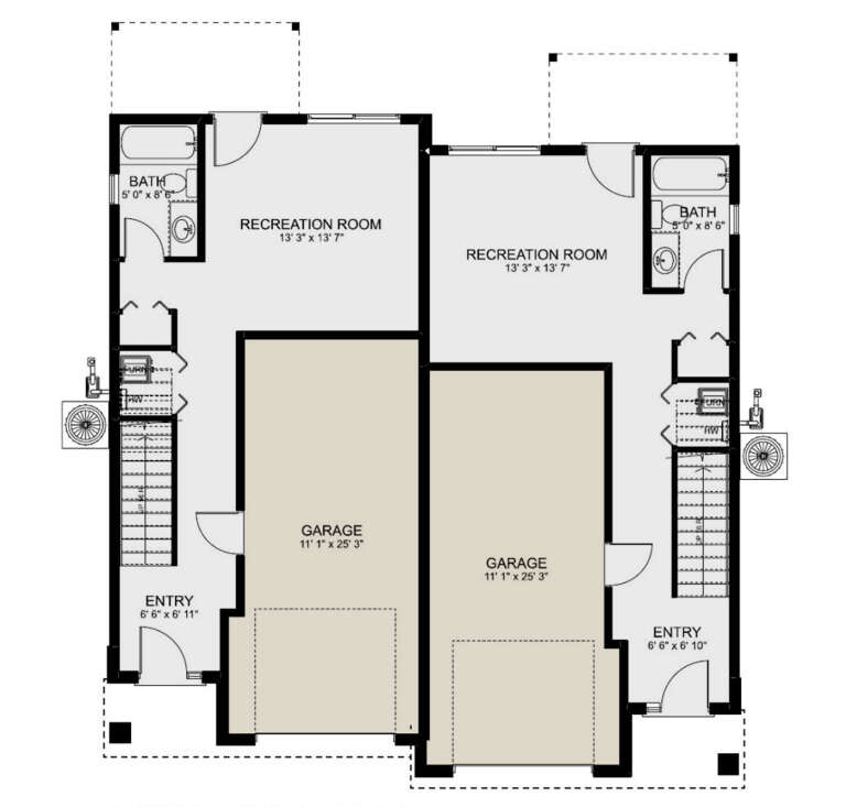 House Plan House Plan #32373 Drawing 1