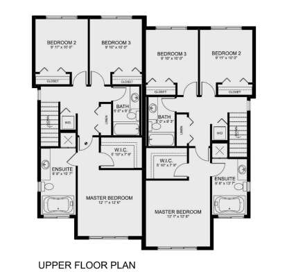 Third Floor for House Plan #2699-00050