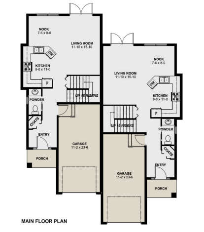 Main Floor  for House Plan #2699-00051