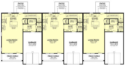 Main Floor  for House Plan #041-00379