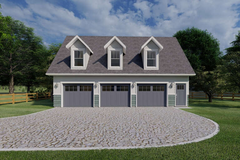 House Plan House Plan #32376 Front Elevation 