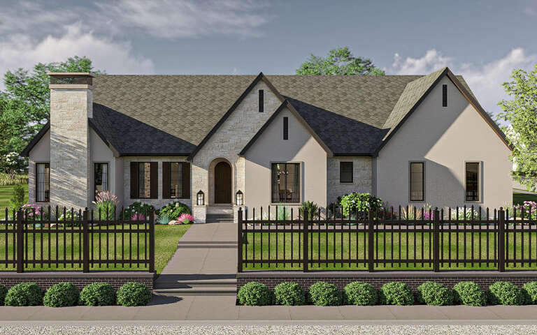 House Plan House Plan #32377 Front Elevation 
