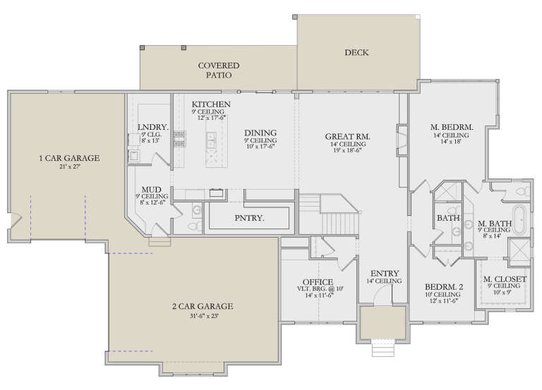 House Plan House Plan #32380 Drawing 1